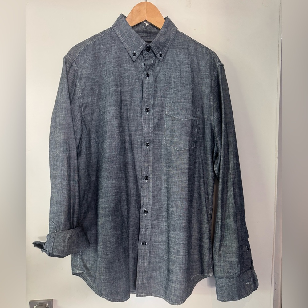 Banana Republic Charcoal Slim Fit Shirt